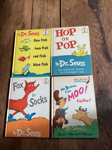 Four first edition seuss - first,